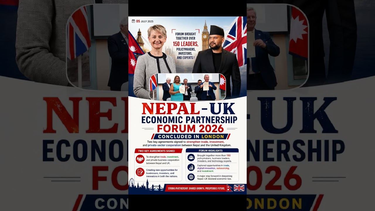 Nepal and UK Boost Investment via New Trade Pacts